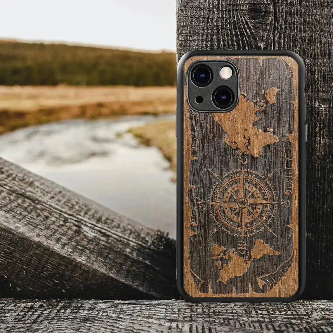 Solid Wood Mobile Phone Glass Case - MyMobile