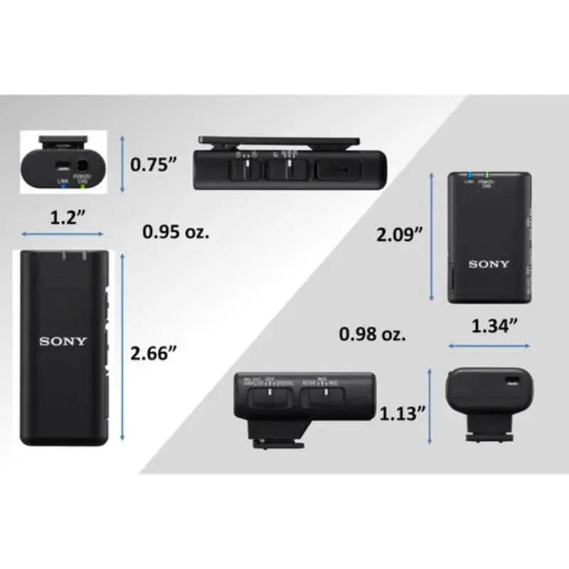 Sony ECM - W2BT Wireless Microphone - MyMobile