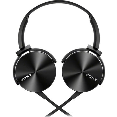 Sony MDR - XB450AP Extra Bass Headphones Black - MyMobile