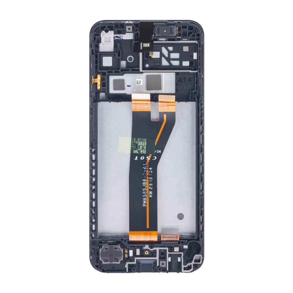AUSTRALIAN VERSION-Samsung Galaxy A14 4G A145F LCD Screen Replacement Digitizer GH82-31185A (Service Pack)-Black (Australian Version)