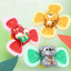 Spinning Top Baby Sucker Top Toy Creative Bath Swimming Water Toys Sucker Suction Cup Fun Game Baby Teether Toys - MyMobile