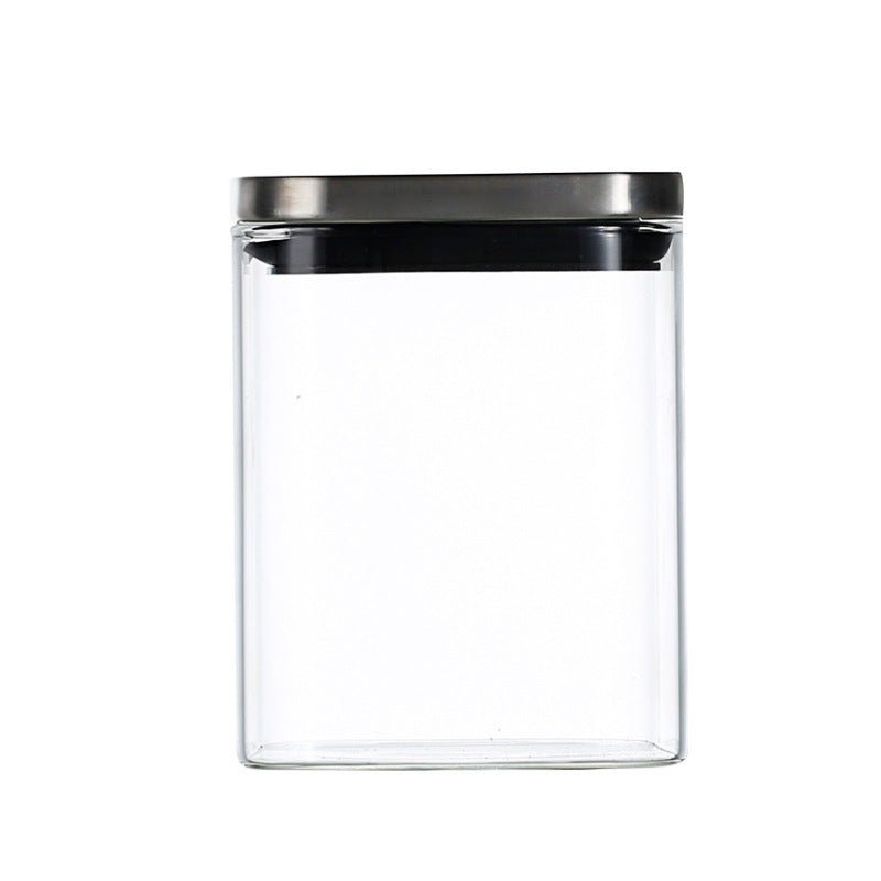 Spot Sealed Storage Tank High Borosilicate Glass Tea Seasoning Jar Dried Fruit Milk Powder Jar Kitchen Supplies Can Be Customized - MyMobile