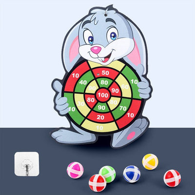 Spot Wholesale Children's Sticky Ball Dart Board Cartoon Fun Dart Board Plus - MyMobile