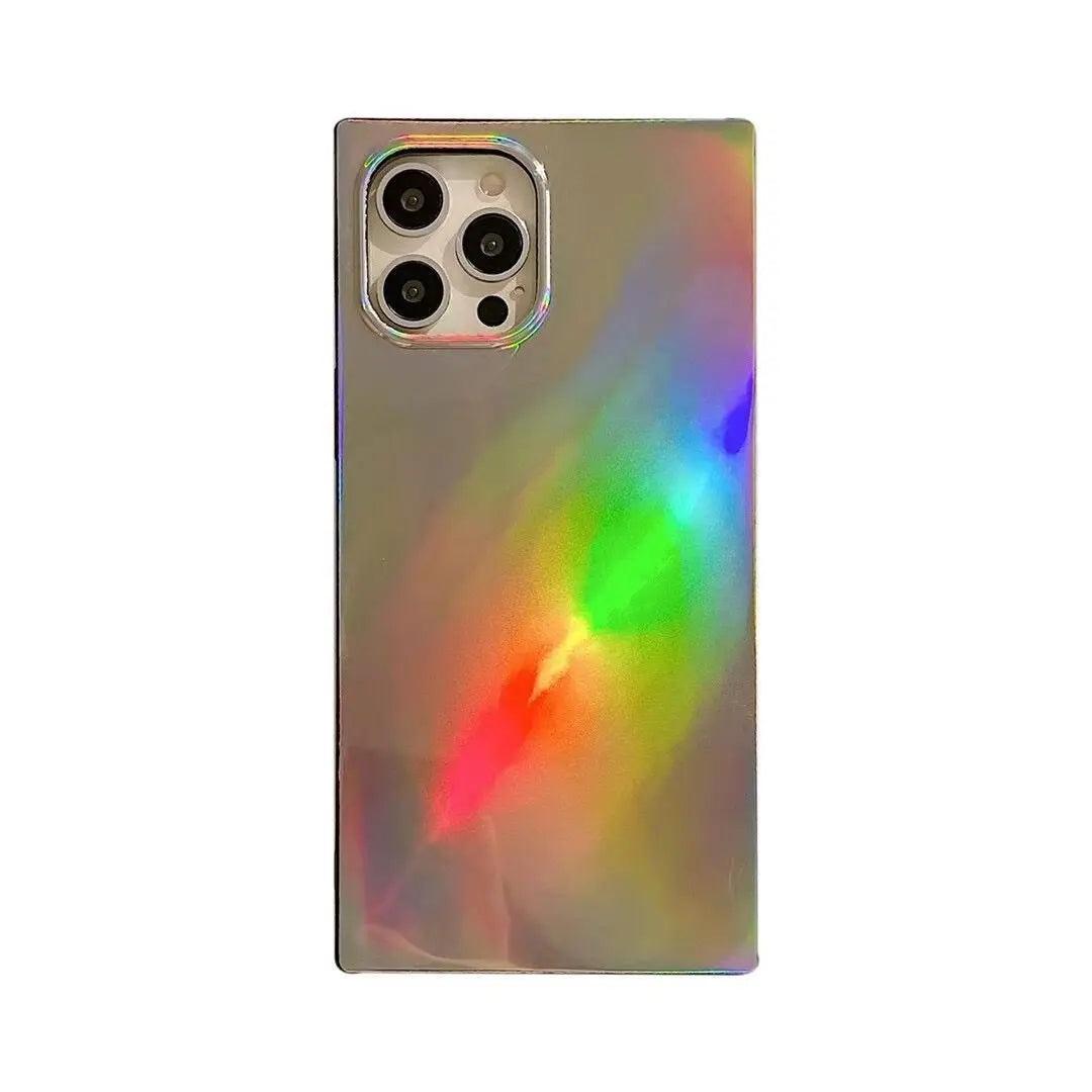 Square Laser Frosted Mobile Phone Case All Inclusive - MyMobile