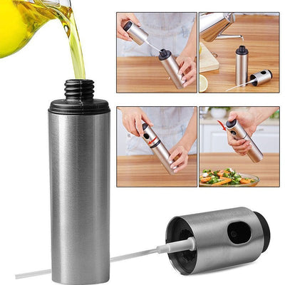 Stainless Steel Cooking Spray Oil Can - MyMobile