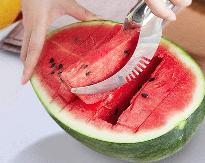 Stainless Steel Cutter For Watermelon Hami Melon Pitaya Pawpaw - MyMobile