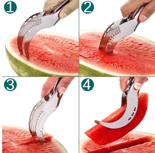 Stainless Steel Cutter For Watermelon Hami Melon Pitaya Pawpaw - MyMobile