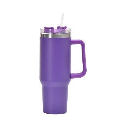 Stainless Steel Insulated Cup 40oz Straw Bingba - MyMobile