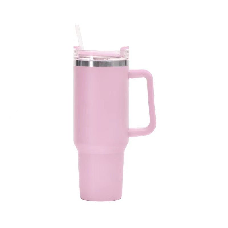 Stainless Steel Insulated Cup 40oz Straw Bingba - MyMobile