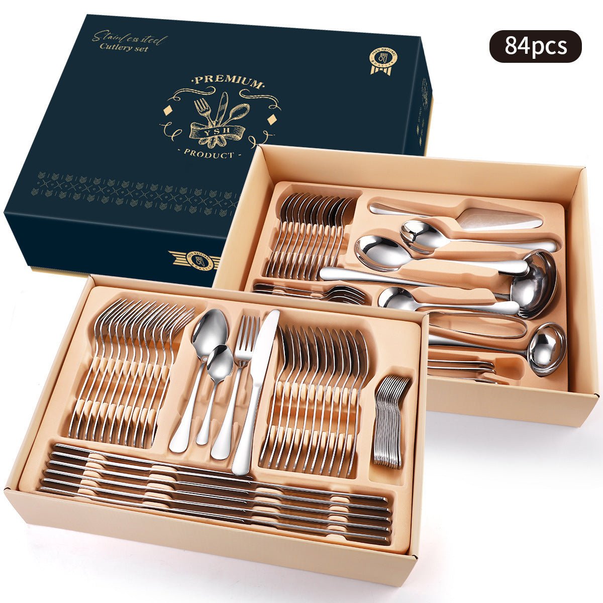 Stainless Steel Tableware Gift Box Set - MyMobile