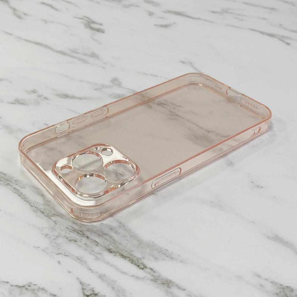 Stepless HD Transparent Tempered Glass Phone Case For iPhone 14 - MyMobile