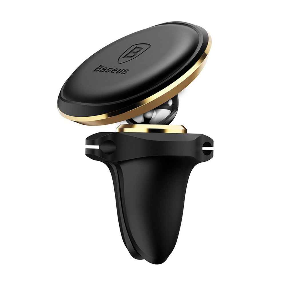 Baseus Car Mount Magnetic Air Vent Phone Holder with Cable Clip