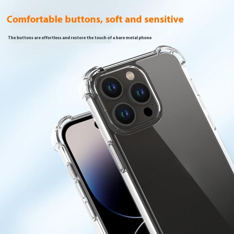 Suitable For 15 Phone Case Summer High - grade Stain - resistant Transparent Phone Case For iPhone 12, 13, 14, 15, 16 - MyMobile