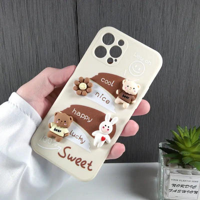 Suitable For 3D Head Doll Mobile Phone Case - MyMobile