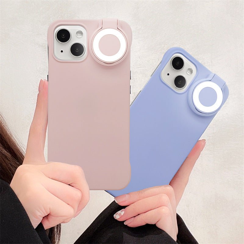 Suitable For Iphone13 Fill Light LED Mobile Phone Case For iPhone 15 - MyMobile