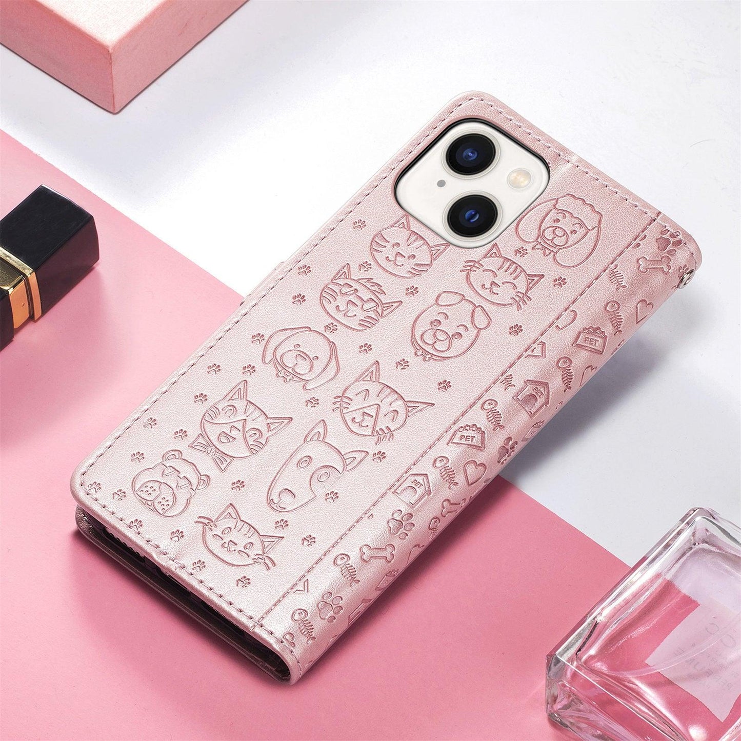 Suitable For IPhone16 Mobile Phone Leather Case For iPhone 15, 16 - MyMobile