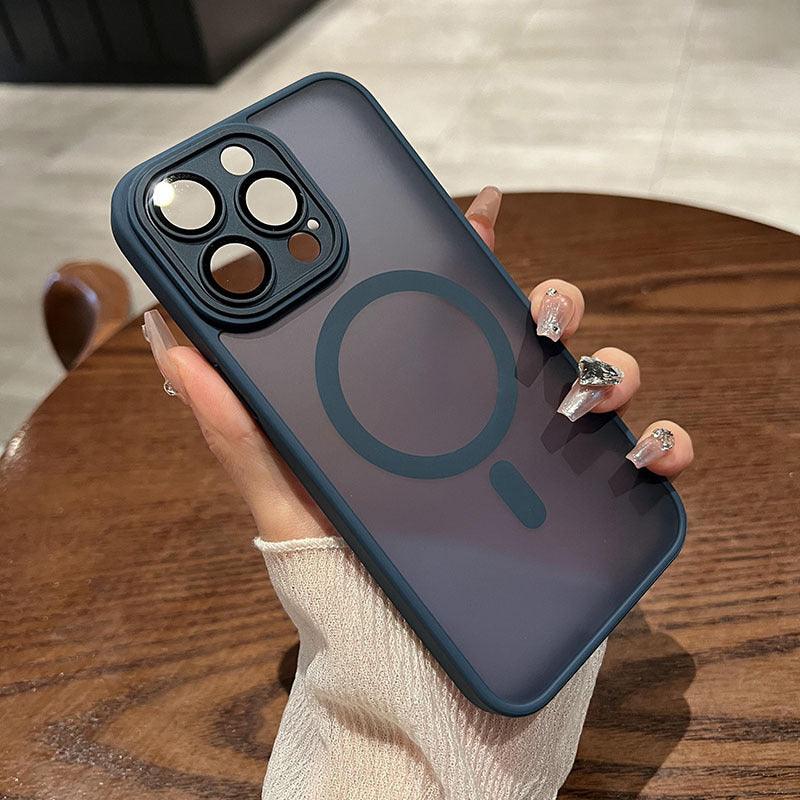 Suitable For Phone Case New Magnetic Matte Skin Feeling For iPhone 11, 12, 13, 14, 15 - MyMobile