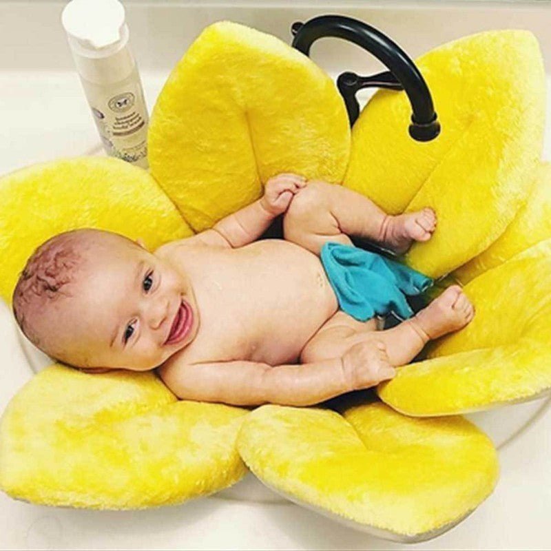 Sunflower For Baby Bath, Baby Sunflower Mat - MyMobile