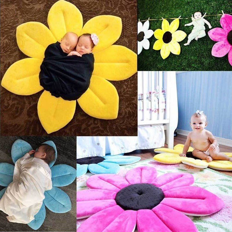 Sunflower For Baby Bath, Baby Sunflower Mat - MyMobile