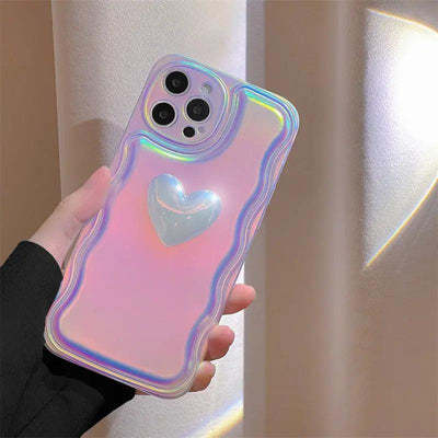 Super Fairy Laser Heart 3D Mobile Phone Case - MyMobile