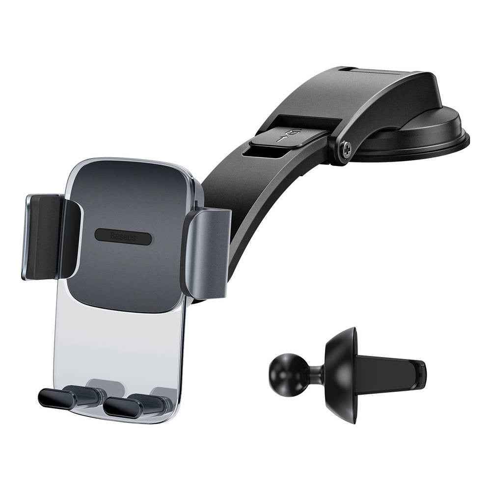 Baseus 2 in 1 Gravity Car Phone Mount Holder For Air Vent and Dashboard