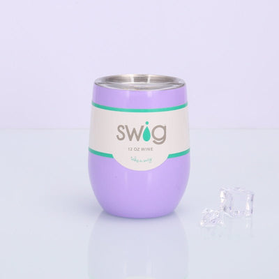 Swig Eggshell Cup 12oz Stainless Steel Wine Mug - MyMobile