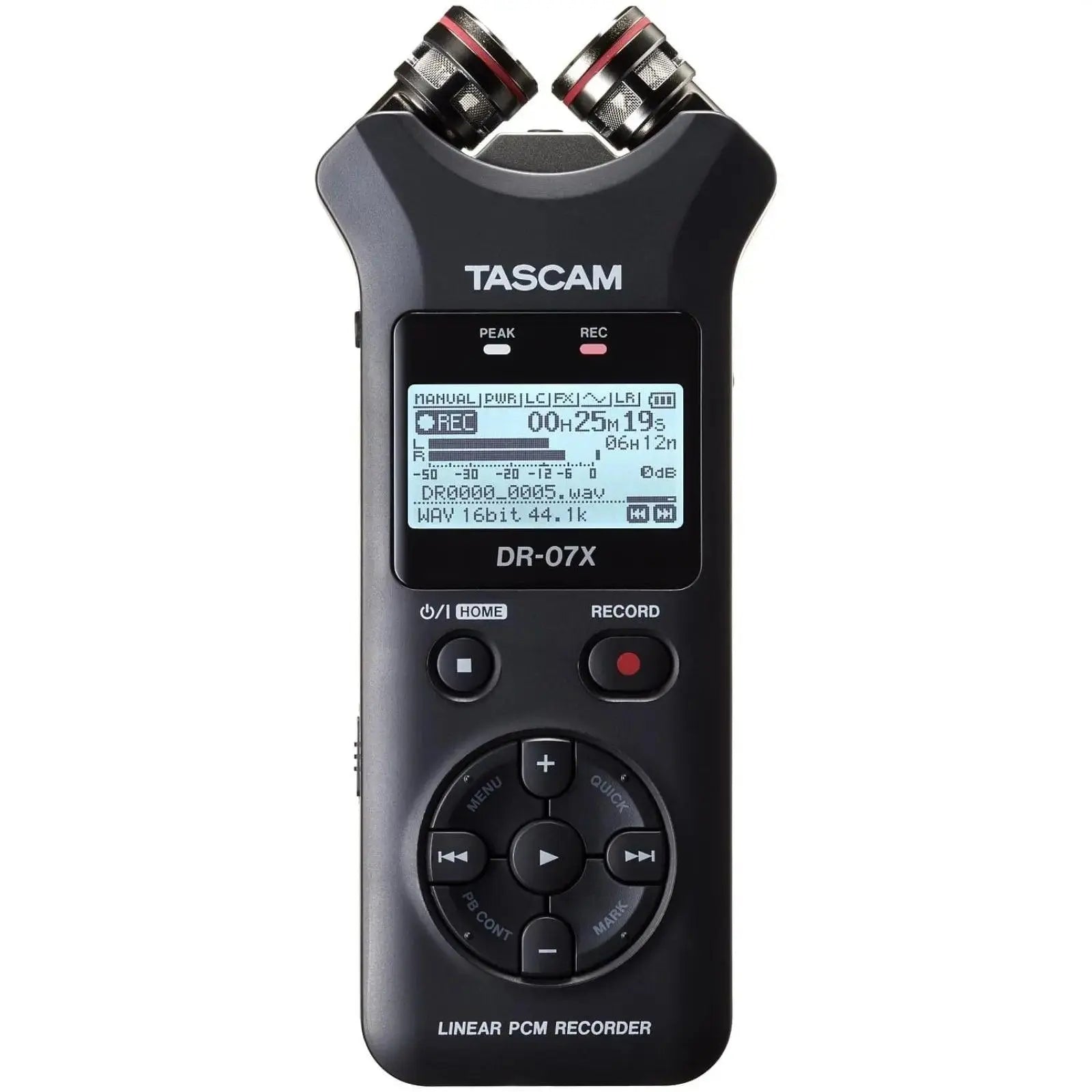 Tascam DR - 07X Handheld Digital Audio Recorder - MyMobile