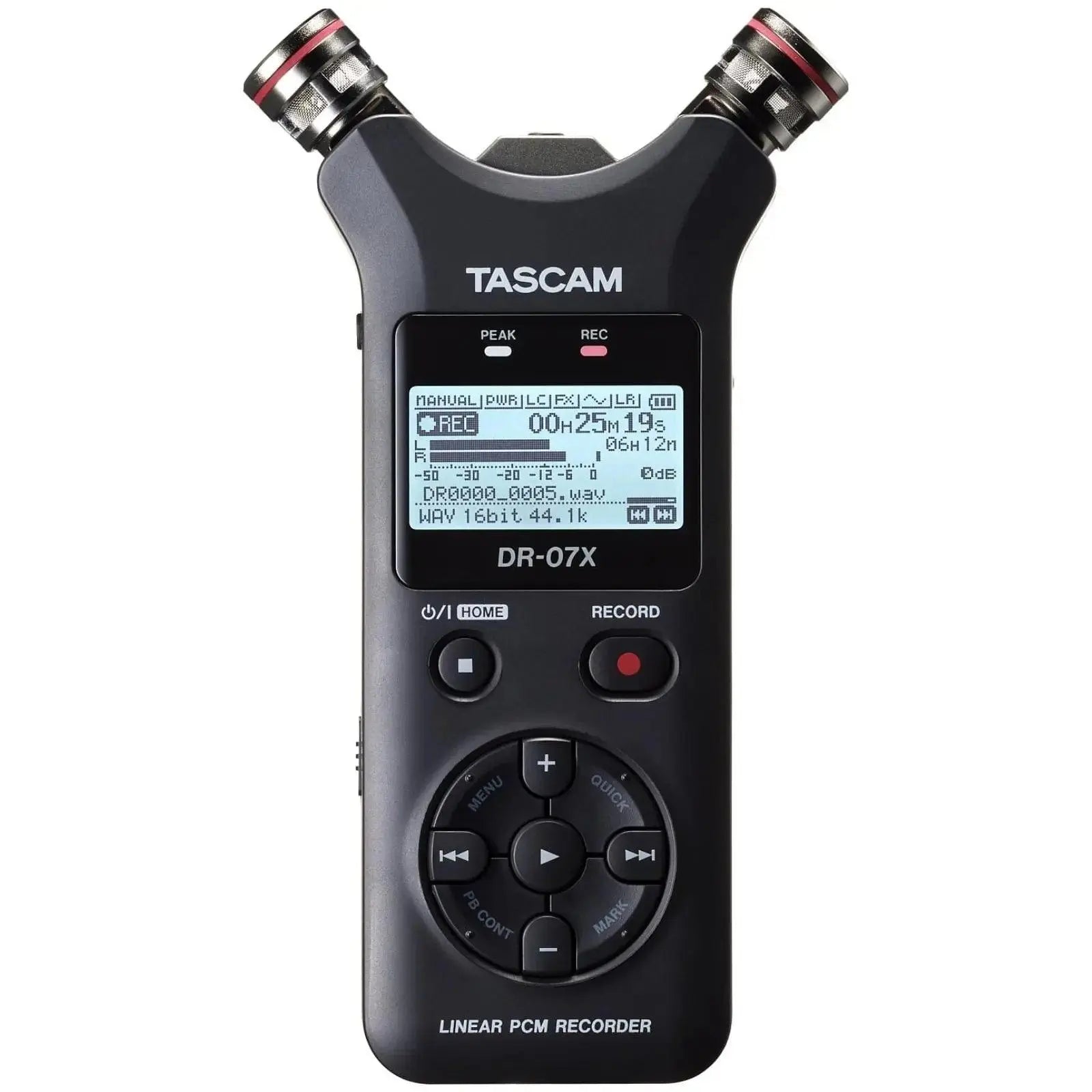 Tascam DR - 07X Handheld Digital Audio Recorder - MyMobile