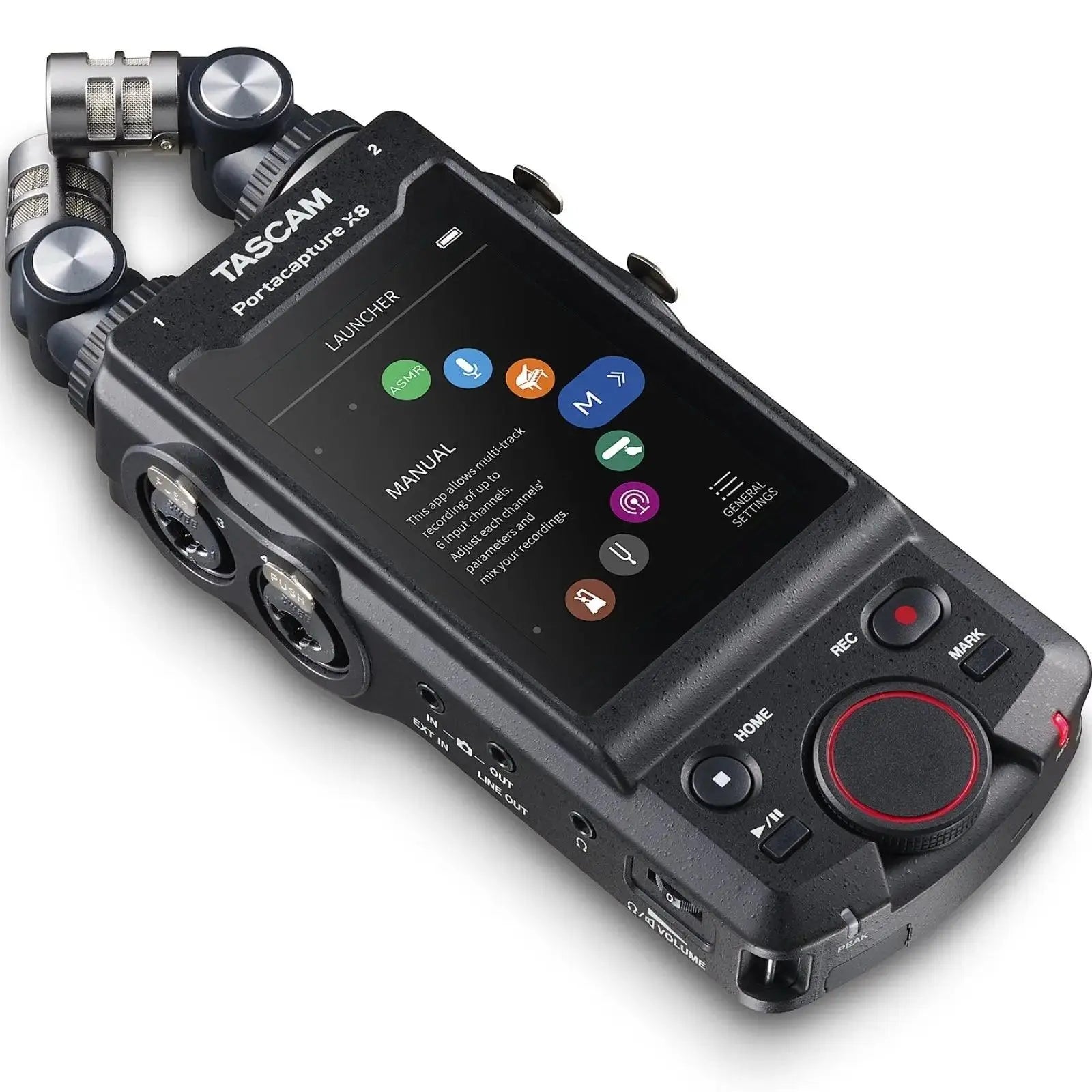 Tascam Portacapture X8 Handheld Adaptive Recorder - MyMobile