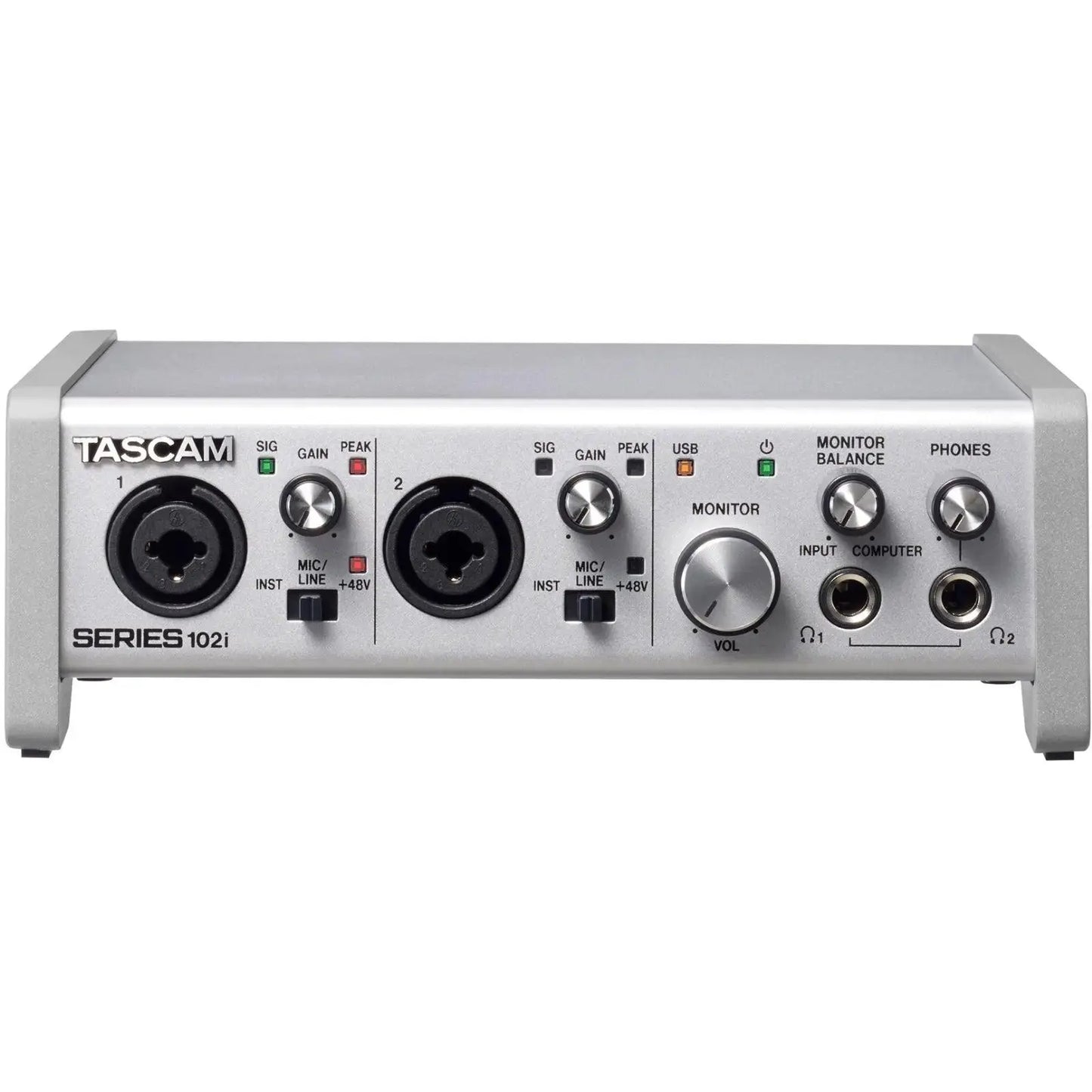 Tascam SERIES 102i USB Audio MIDI Interface - MyMobile