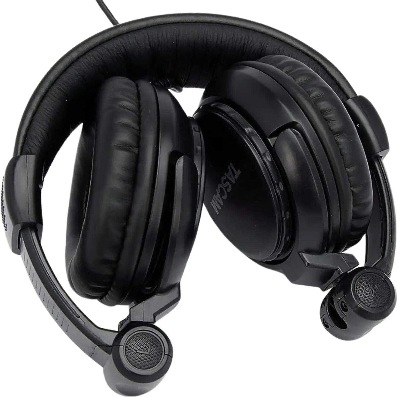 Tascam TH - 02 Studio Headphones (Black) - MyMobile