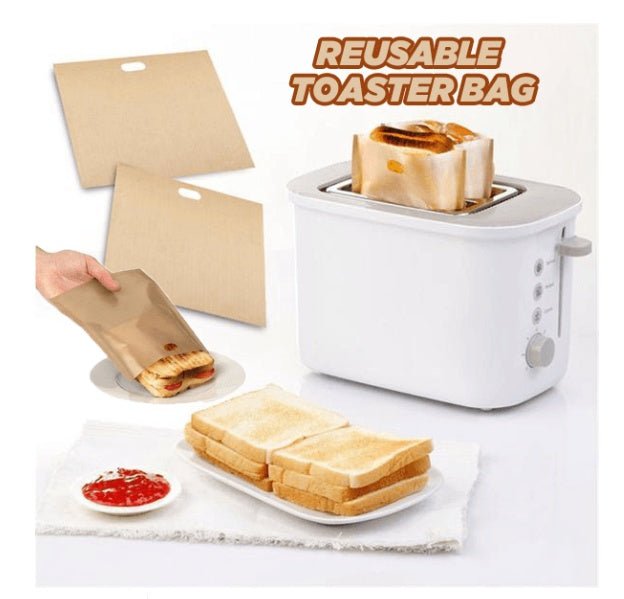 Teflon high temperature toast bag ptfe fiberglass toast bag toasted sandwich bag toaster bag - MyMobile