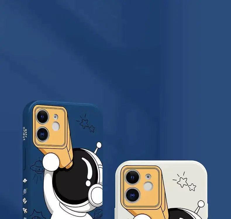 Telescope Astronaut Mobile Phone Case Soft Shell - MyMobile