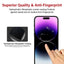 Tempe Glass Screen Protector For iPhone 15 / 15 Pro Max - MyMobile