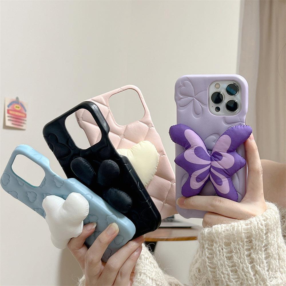 Three - dimensional Cartoon Autumn And Winter New Case For iPhone 11, 12, 13, 14, 15 - MyMobile