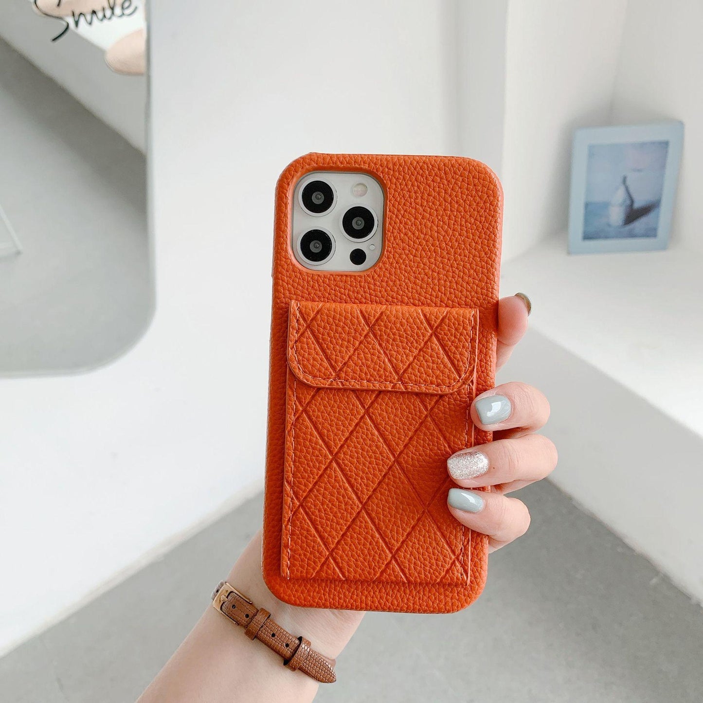 Tide Brand Mobile Phone Case Card Holder For iPhone 11, 12 - MyMobile