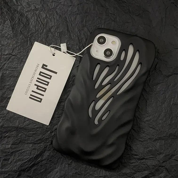 Titanium Gray Wind Hollowed Out Suitable For 1413 Phone Cases - MyMobile