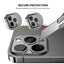 Kinglas 3D Transparent Camera Lens Protector Film for iPhone 15 Pro / iPhone 15 Pro Max