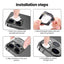 Kinglas 3D Transparent Camera Lens Protector Film for iPhone 15 Pro / iPhone 15 Pro Max
