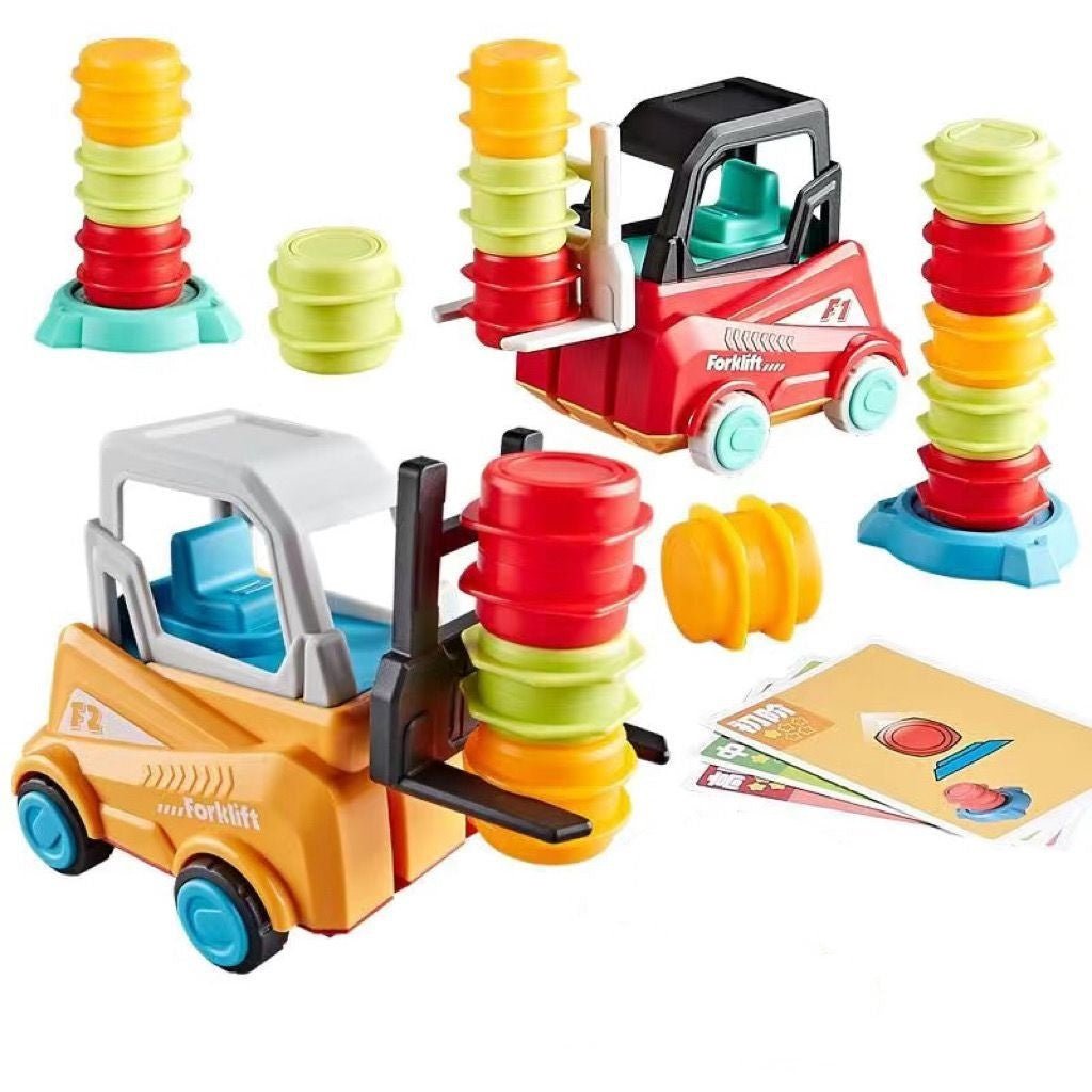 Toy Jenga Board Game Balance Toy Crazy Forklift Parent - child Interaction - MyMobile