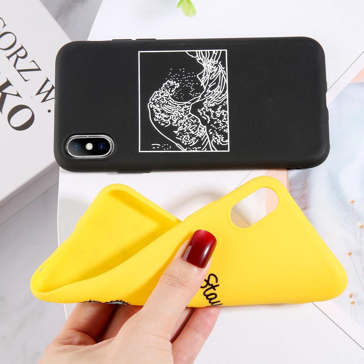 TPU Cartoon Graffiti Chowder Mobile Phone Soft Case - MyMobile