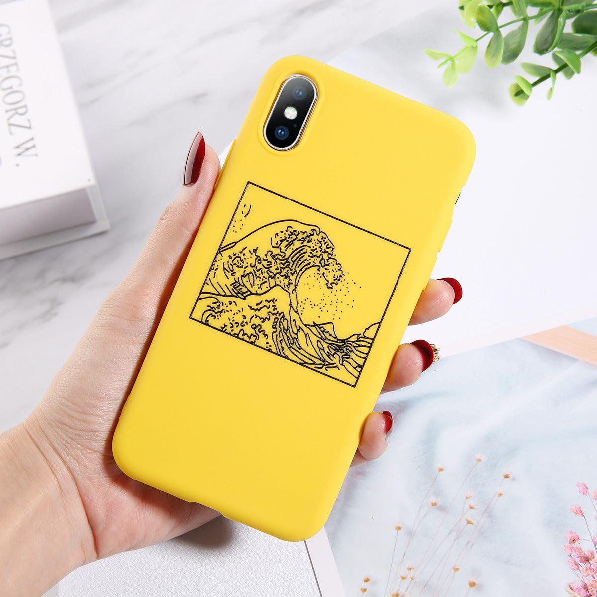 TPU Cartoon Graffiti Chowder Mobile Phone Soft Case - MyMobile