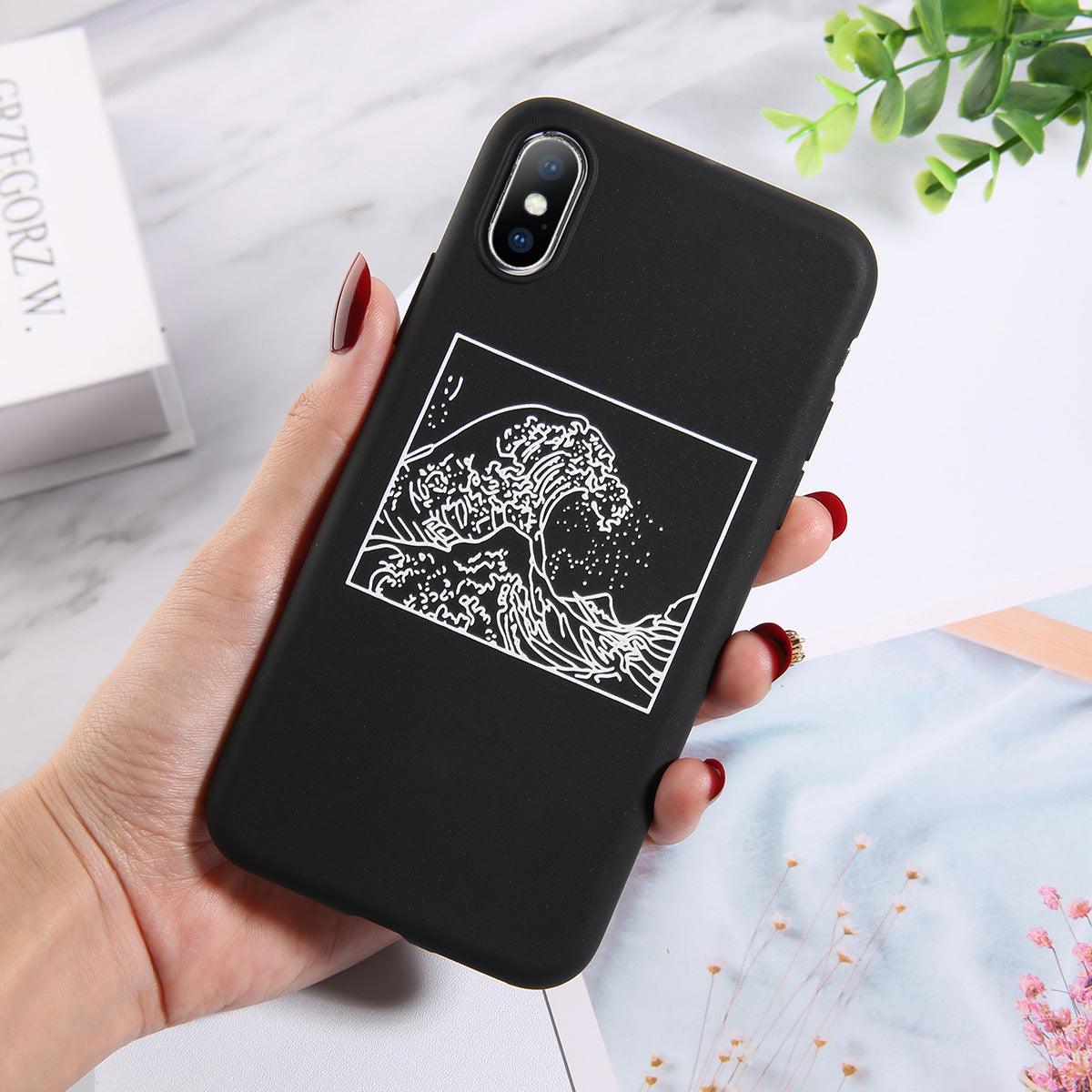 TPU Cartoon Graffiti Chowder Mobile Phone Soft Case - MyMobile