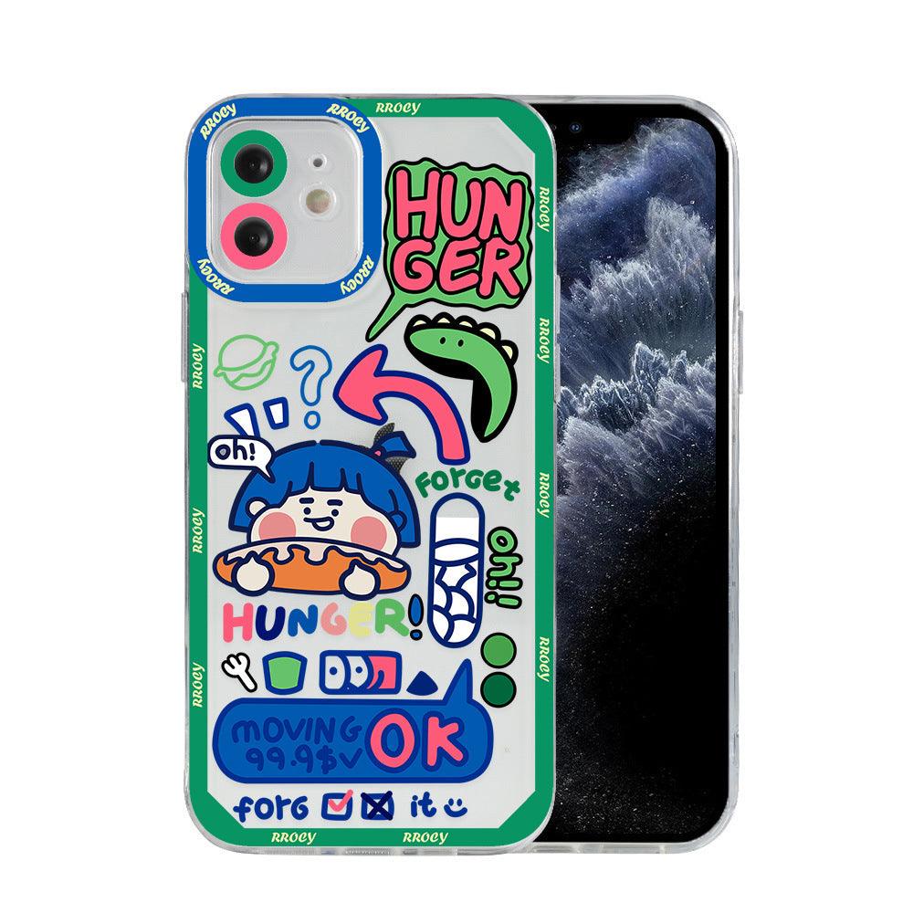 Tpu Painted Cartoon Printing Pattern Mobile Phone Case - MyMobile