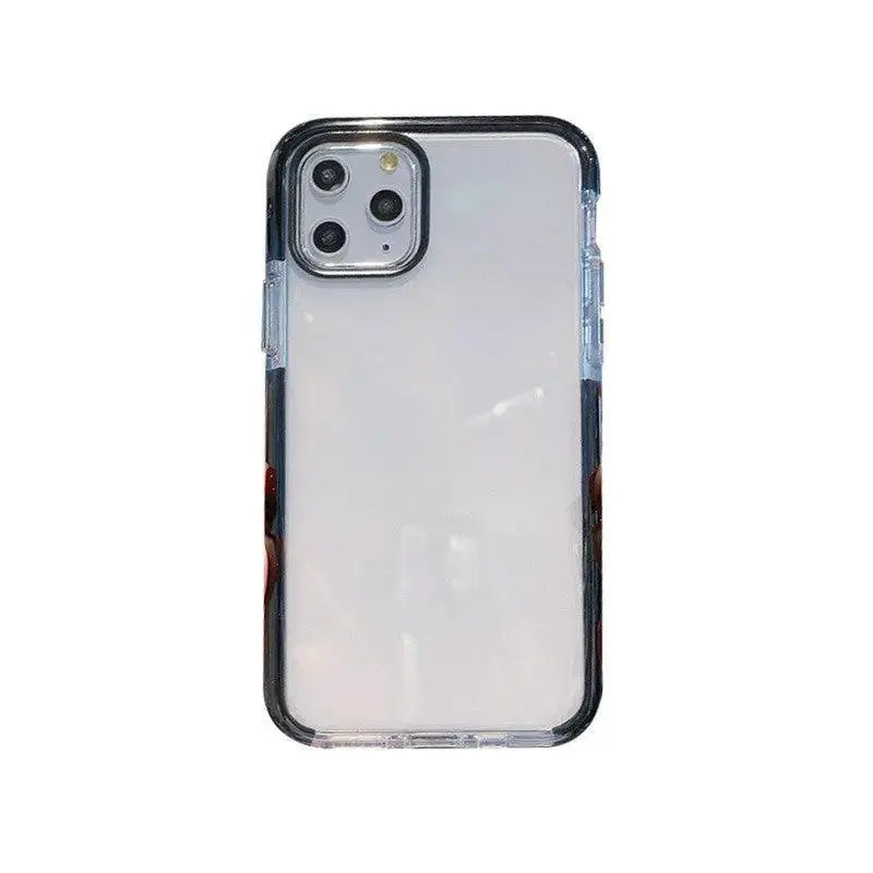 Transparent Anti - fall Two - color Mobile Phone Case Full Package - MyMobile