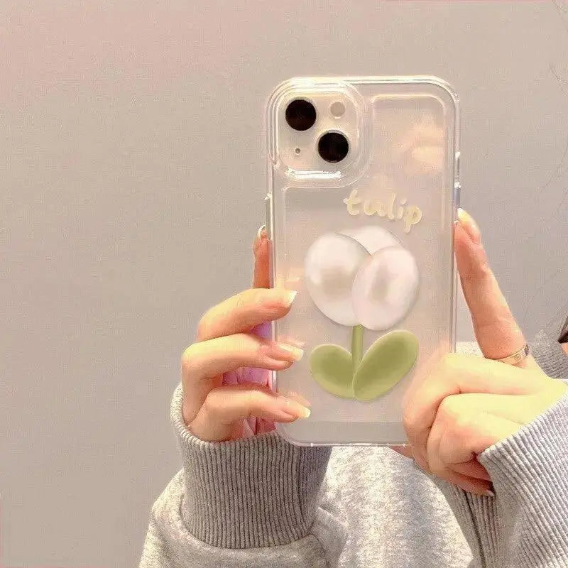 Transparent Anti - falling Soft Mobile Phone Case - MyMobile