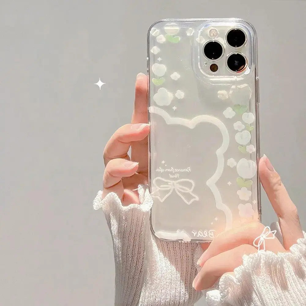 Transparent Anti - falling Soft Mobile Phone Case - MyMobile