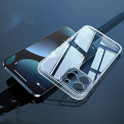 Transparent Glass Magnetic Magsafe Mobile Phone Case For iPhone 14 - MyMobile