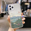 Transparent Mobile Phone Case With Mountain Illustration - MyMobile