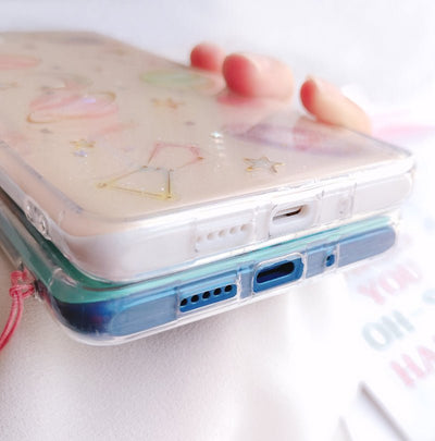 Transparent sequin planet phone case For Huawei P30 - MyMobile